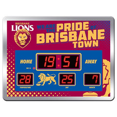 AFL Scoreboard Clock LED Brisbane Lions