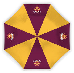 AFL Compact Umbrella Brisbane Lions