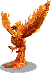 D&D Icons of the Realms Miniatures Elder Elemental Phoenix