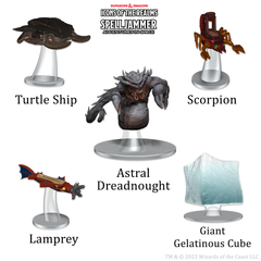 D&D Icons of the Realms Ship Scale Attacks from Deep Space