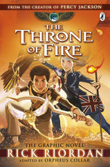 PREORDER The Throne of Fire: The Graphic Novel (The Kane Chronicles Book 2)