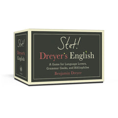 STET! Dreyers English A Game for Language Lovers Grammar Geeks and Bibliophiles