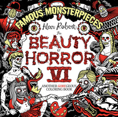 PREORDER The Beauty of Horror 6 Famous Monsterpieces Coloring Book (Paperback)