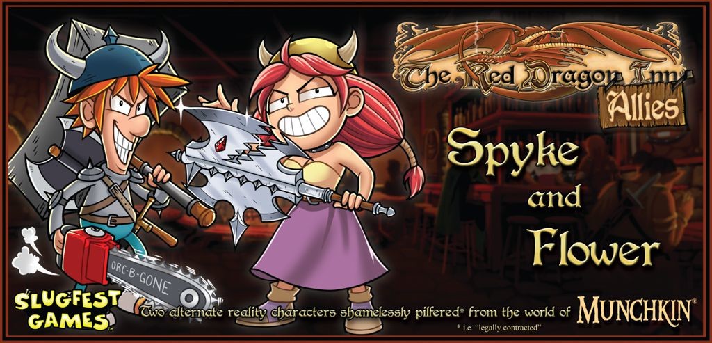 Red Dragon Inn Allies - Spyke and Flower