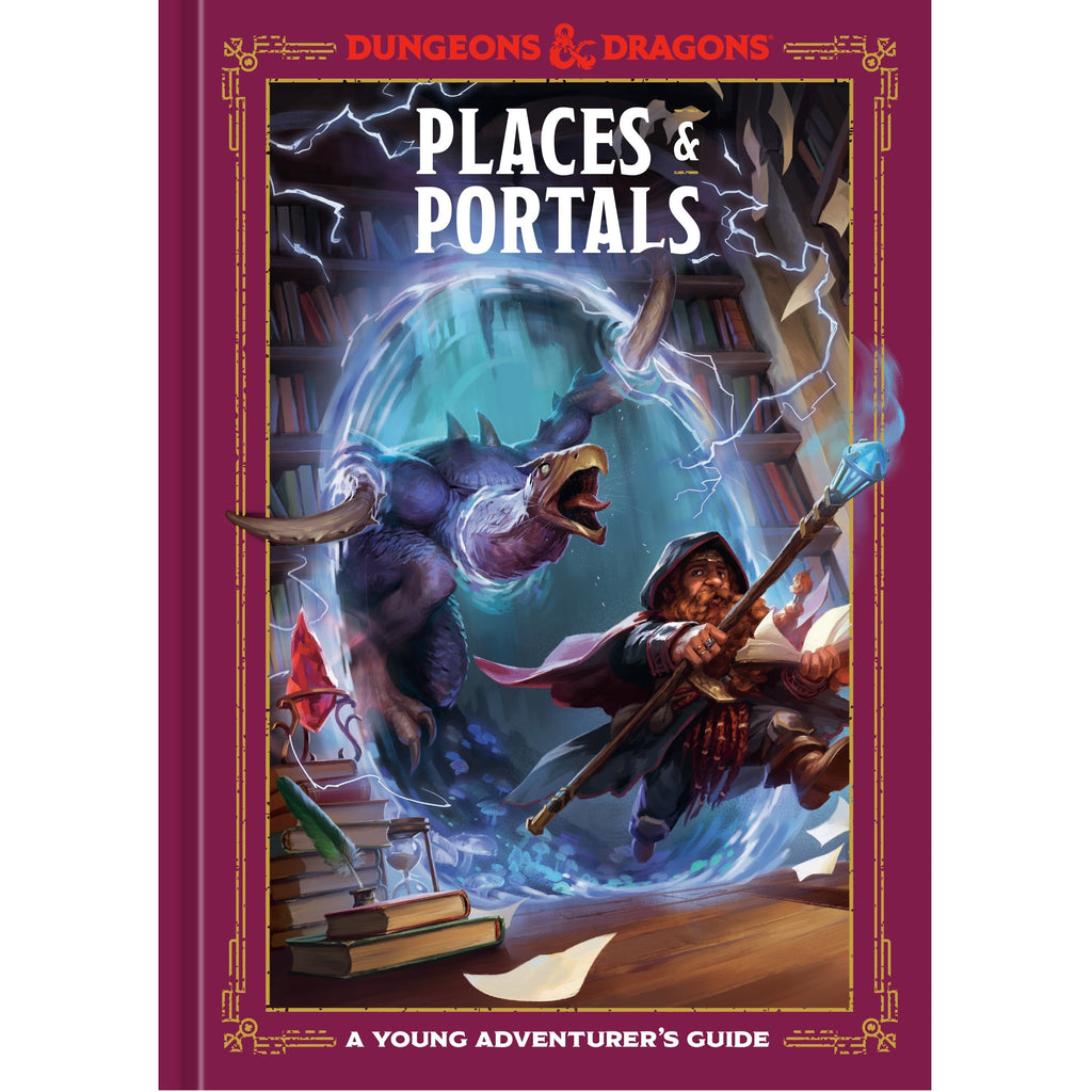 DandD Dungeons and Dragons: Places and Portals A Young Adventurers Guide