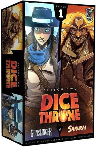 Dice Throne Season 2 Battle Box 1 Gunslinger VS Samurai Board Game