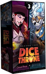 Dice Throne Season 2 Battle Box 3 Cursed Pirate VS Artificer Board Game