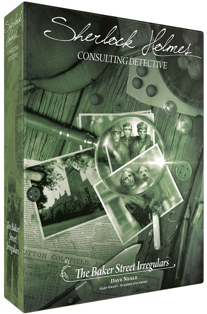 Sherlock Holmes Consulting Detective Baker Street Irregulars Board Game