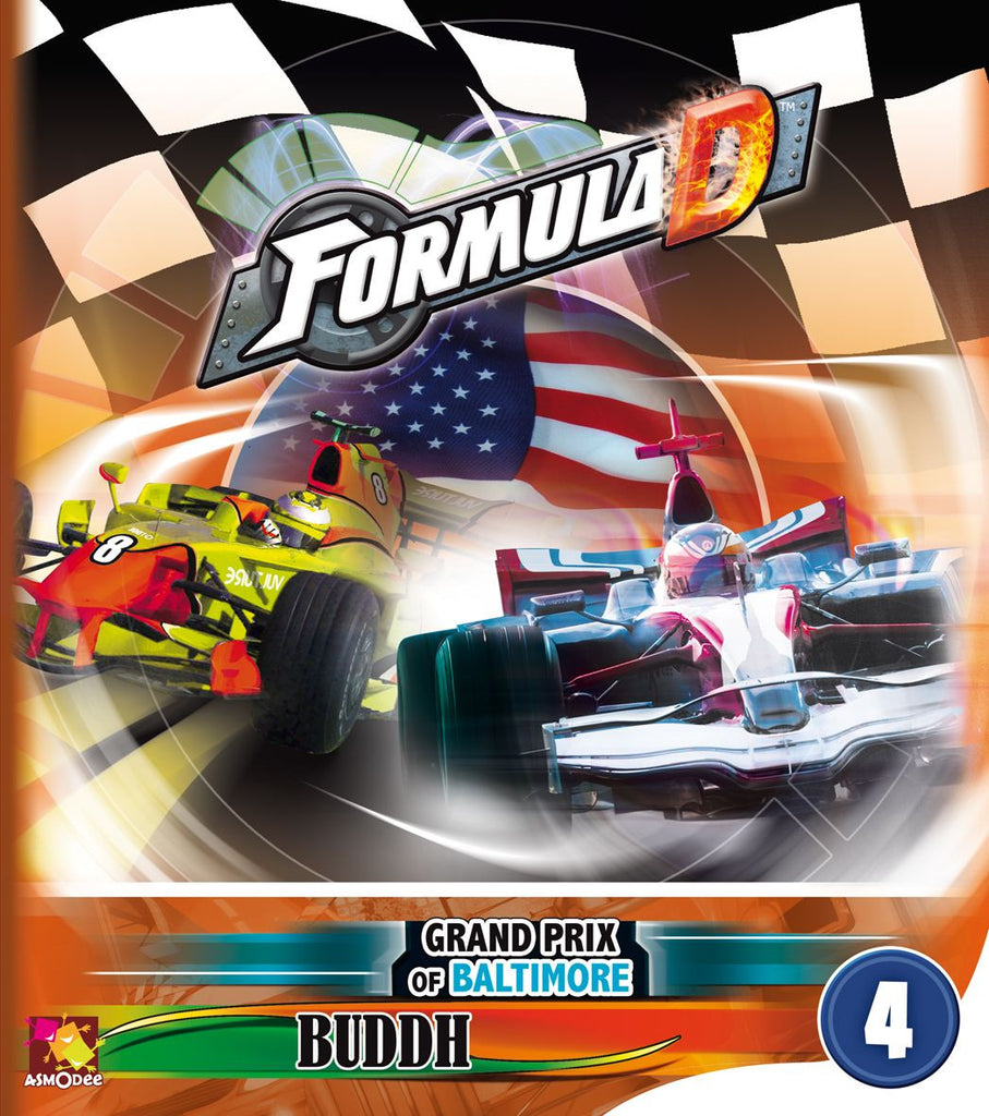 Formula D Baltimore Buddh Expansion 4 Board Game