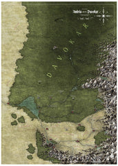 Symbaroum RPG - Ambria and Davokar Map
