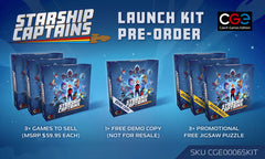 Starship Captains Launch Kit Board Game