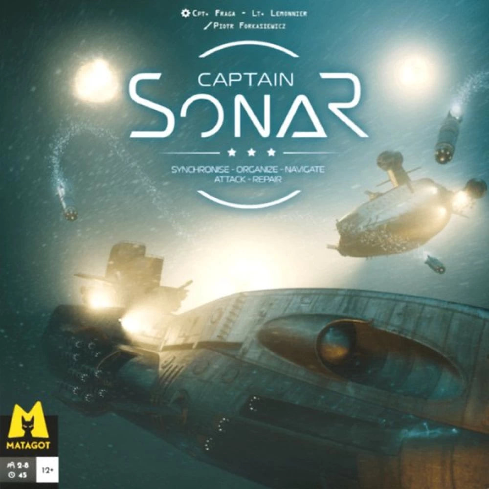 Captain Sonar Refresh Board Game