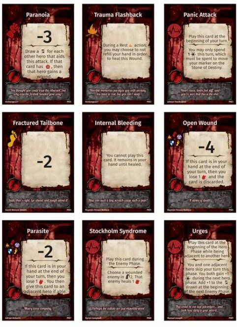 PREORDER Perditions Mouth Wound Deck Board Game