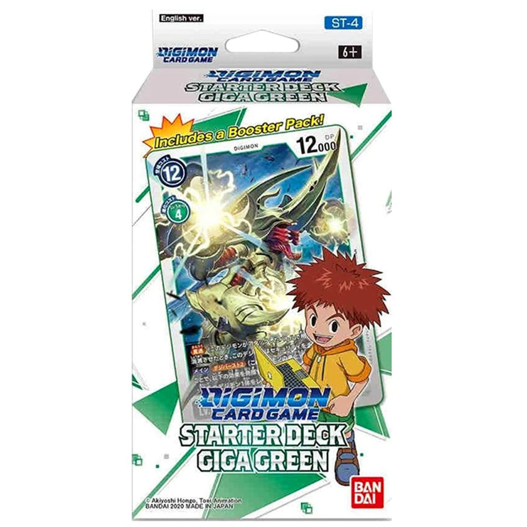 LC Digimon Card Game Series 04 Starter Display 04 Giga Green