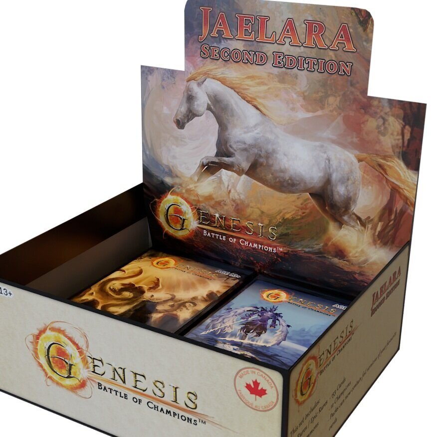 Genesis Battle of Champions Jaelara Second Edition Display Box