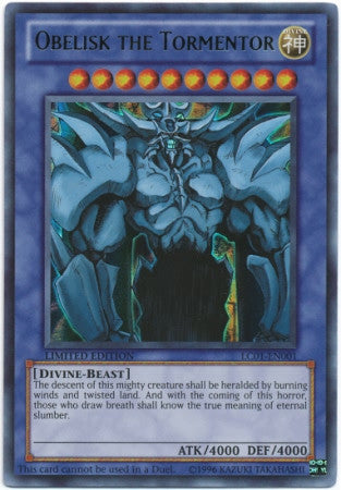 Obelisk the Tormentor - LC01-EN001 - Ultra Rare