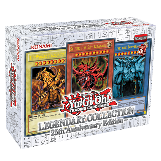 Yugioh TCG Legendary Collection 25th Anniversary Edition Box