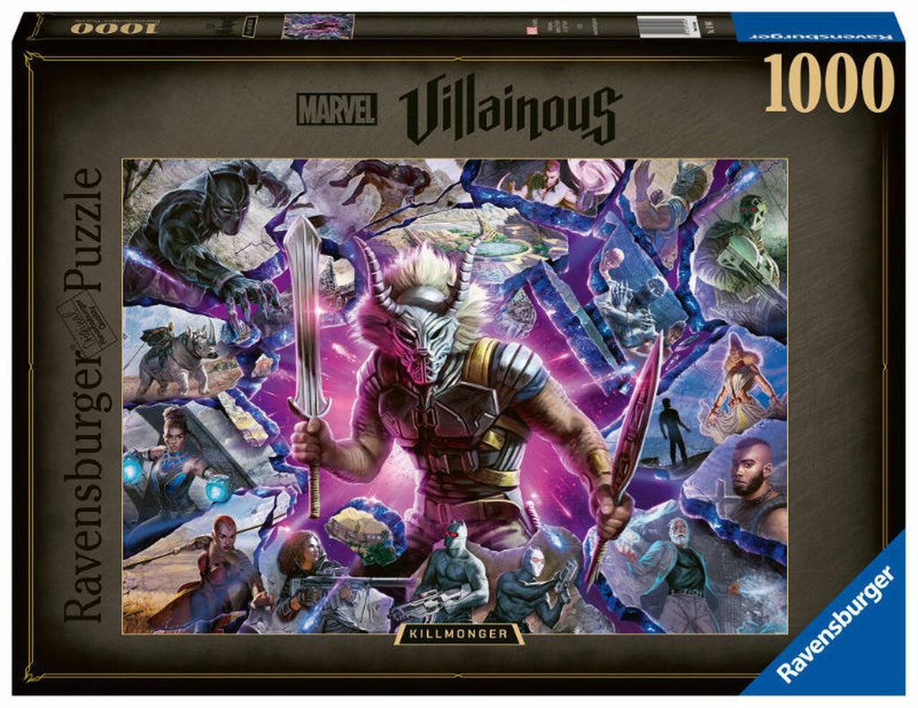 Ravensburger Villainous Killmonger 1000 pieces Puzzle