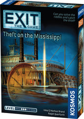 Exit the Game the Theft on the Mississippi Board Game