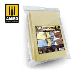 Ammo by MIG 4K Sculp-Tech - 2 x 20x30x1