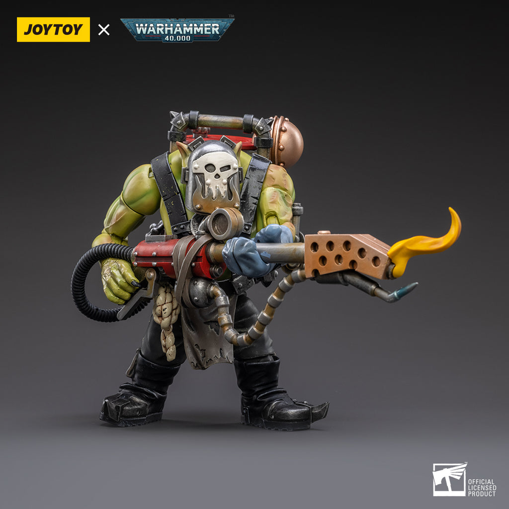 Warhammer Collectibles: 1/18 Scale Ork Kommandos Burna Boy Ragrob