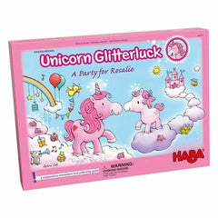 Unicorn Glitterluck: A Party for Rosalie Board Game