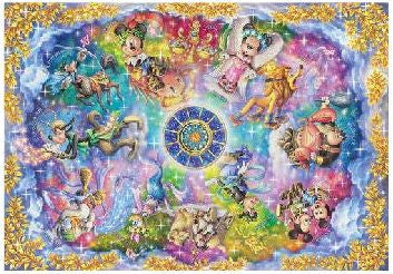 Tenyo Puzzle Disney Magical Signs Puzzle 1000 pieces