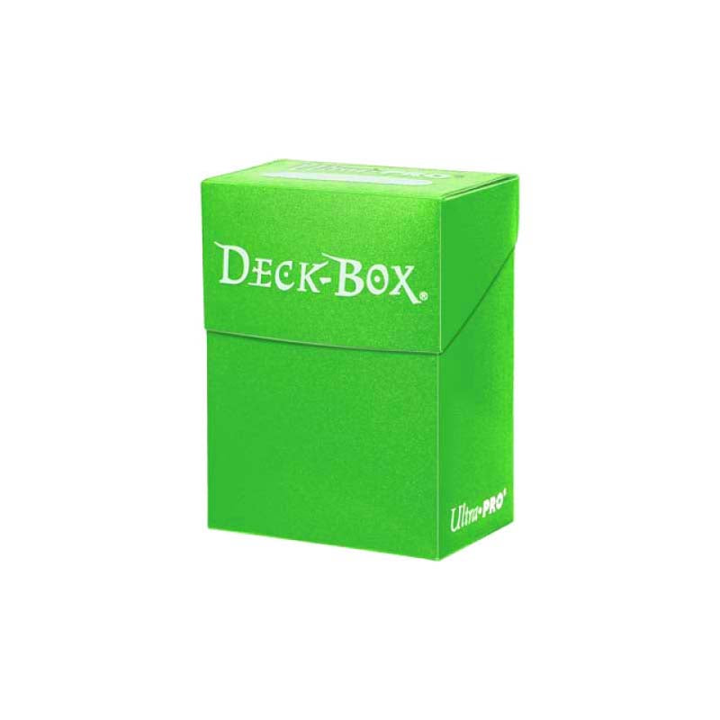 Ultra Pro Solid Light Green Deck Box