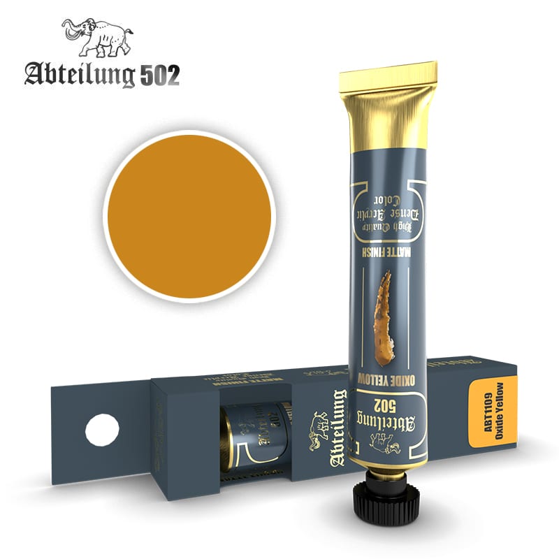 PREORDER AK Interactive Dense Acrylics - Oxide Yellow 20ml