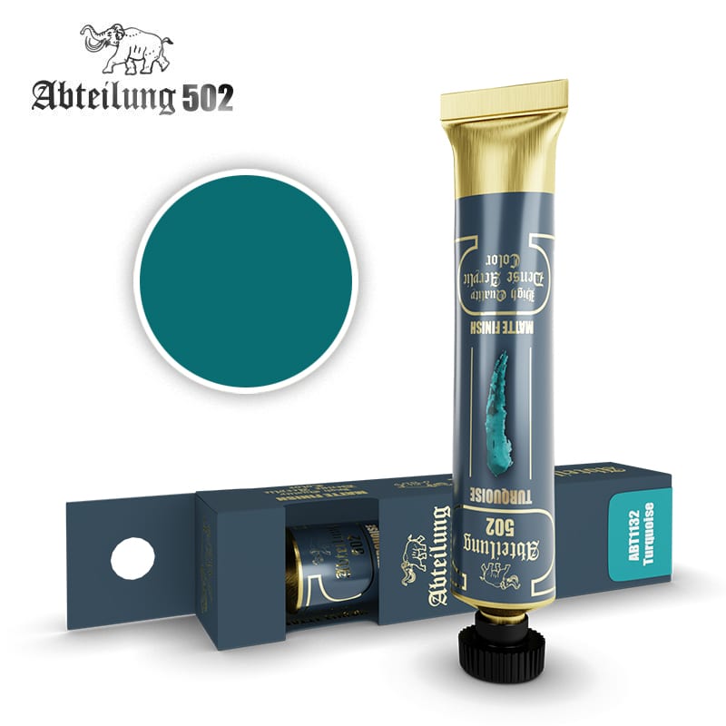 PREORDER AK Interactive Dense Acrylics - Turquoise 20ml