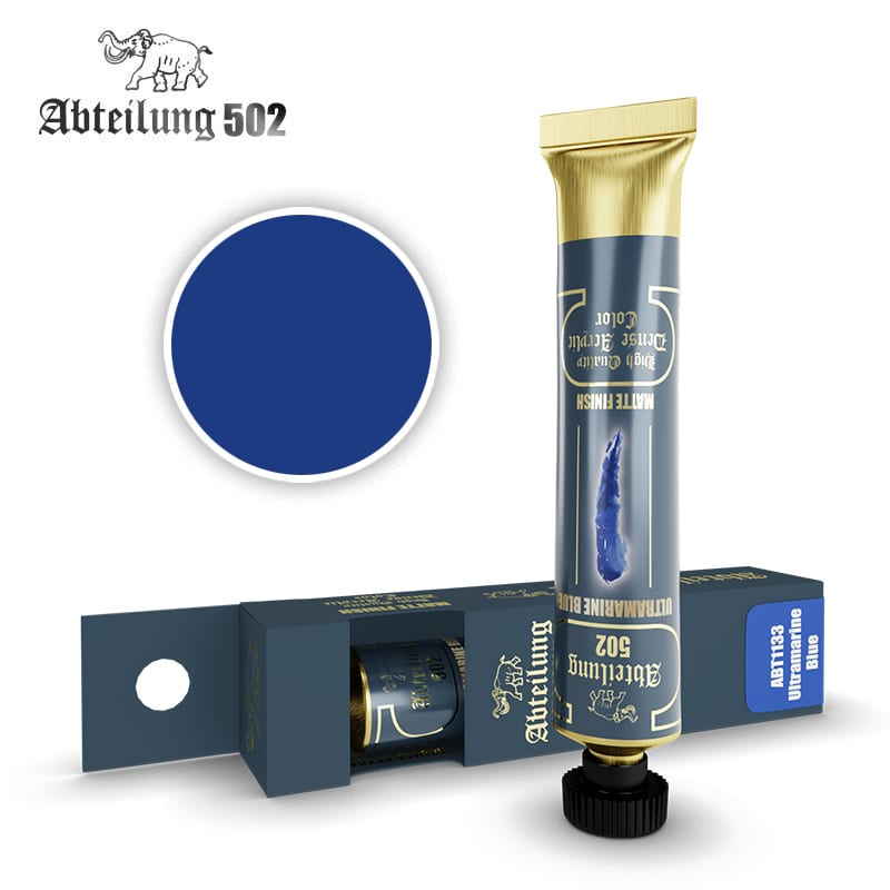 PREORDER AK Interactive Dense Acrylics - Ultramarine Blue 20ml