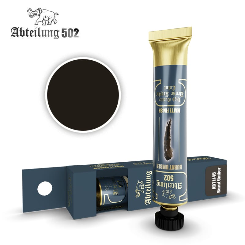 PREORDER AK Interactive Dense Acrylics - Burnt Umber 20ml