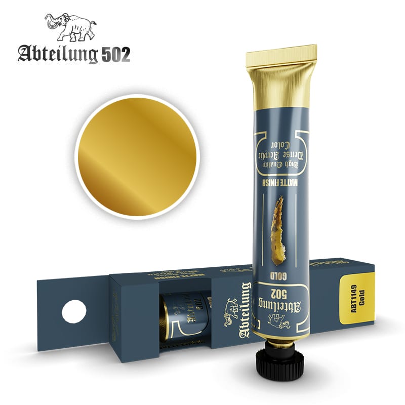 PREORDER AK Interactive Dense Acrylics - Gold 20ml