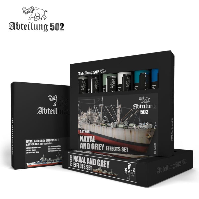 Abteilung 502 Oil Sets - Naval and Grey Effects Set