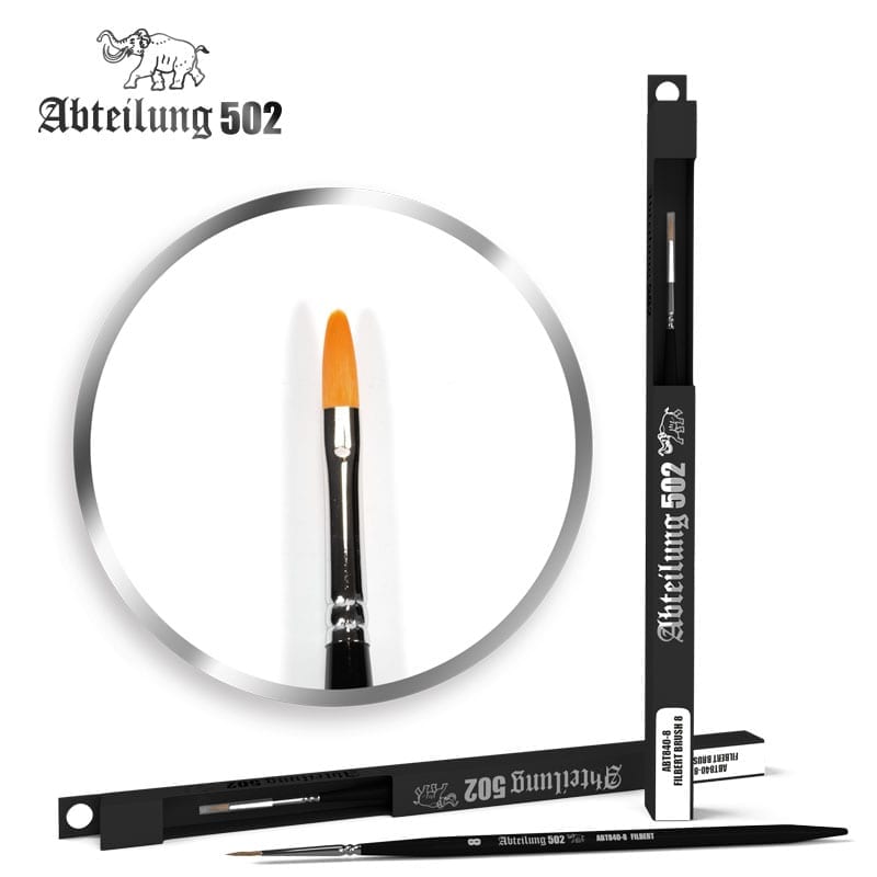 Abteilung 502 Deluxe Brushes - Filbert Brush 8