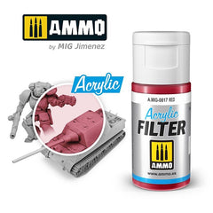 LC Ammo by MIG Acrylic Filter Red