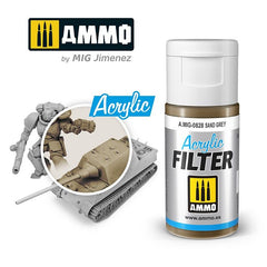 LC Ammo by MIG Acrylic Filter Sand Grey