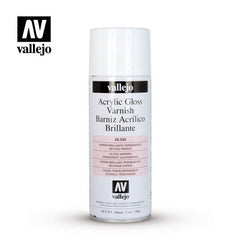 Vallejo Aerosol - Gloss Varnish 400ml Old Packaging