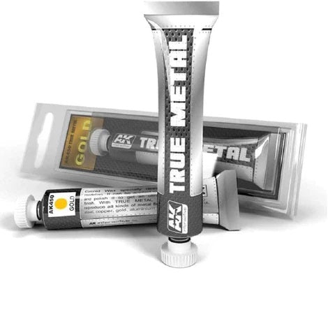 AK Interactive Metallics - True Metal Gold  30ml