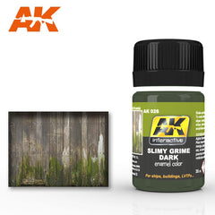 AK Interactive Weathering Products - Slimy Grime Dark