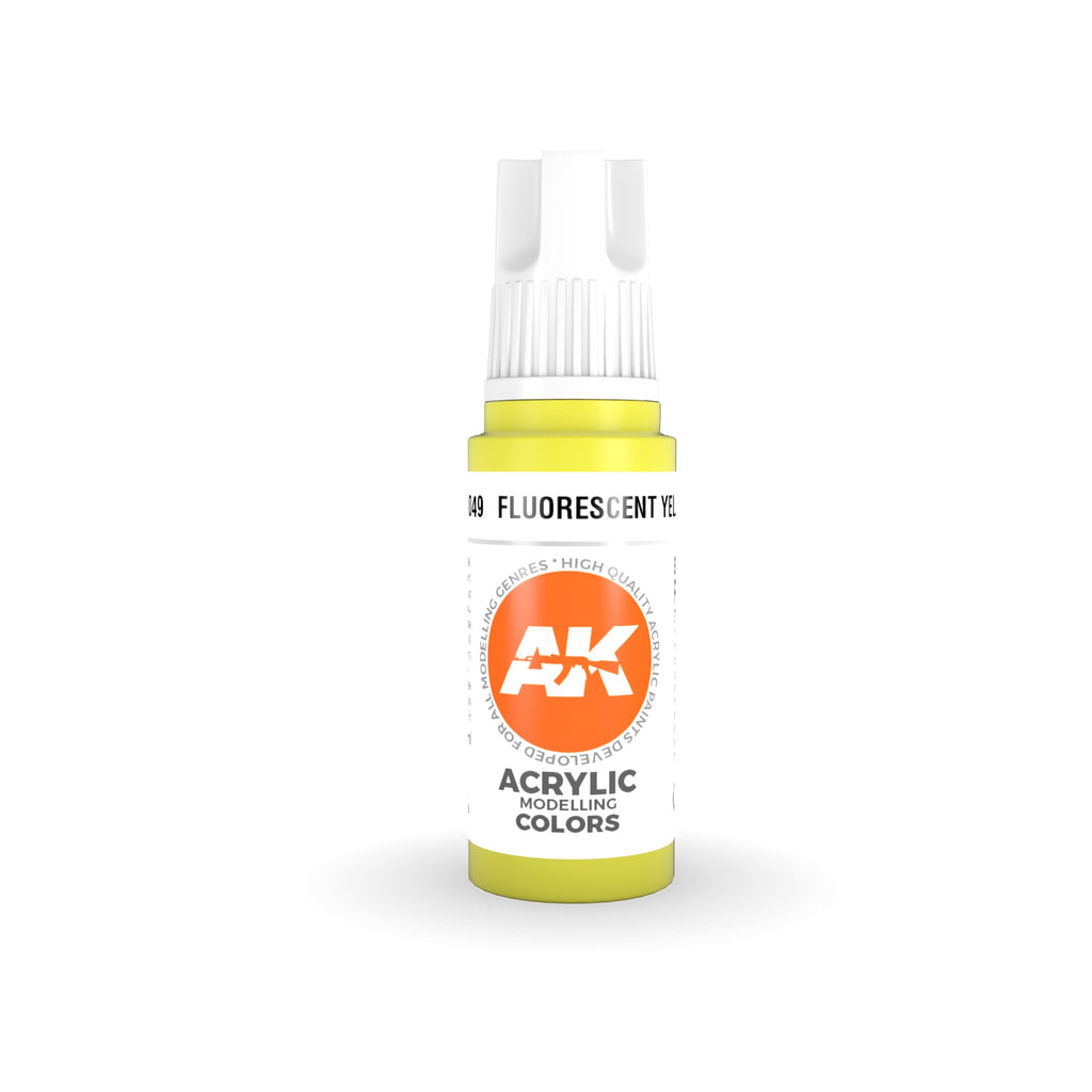 AK Interactve 3Gen Acrylics - Fluorescent Yellow 17ml