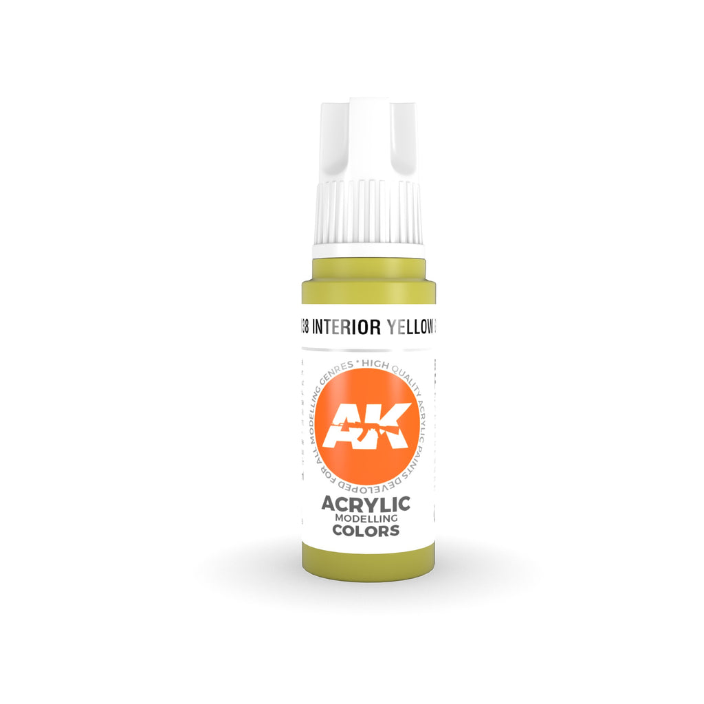 AK Interactve 3Gen Acrylics - Interior Yellow Green 17ml