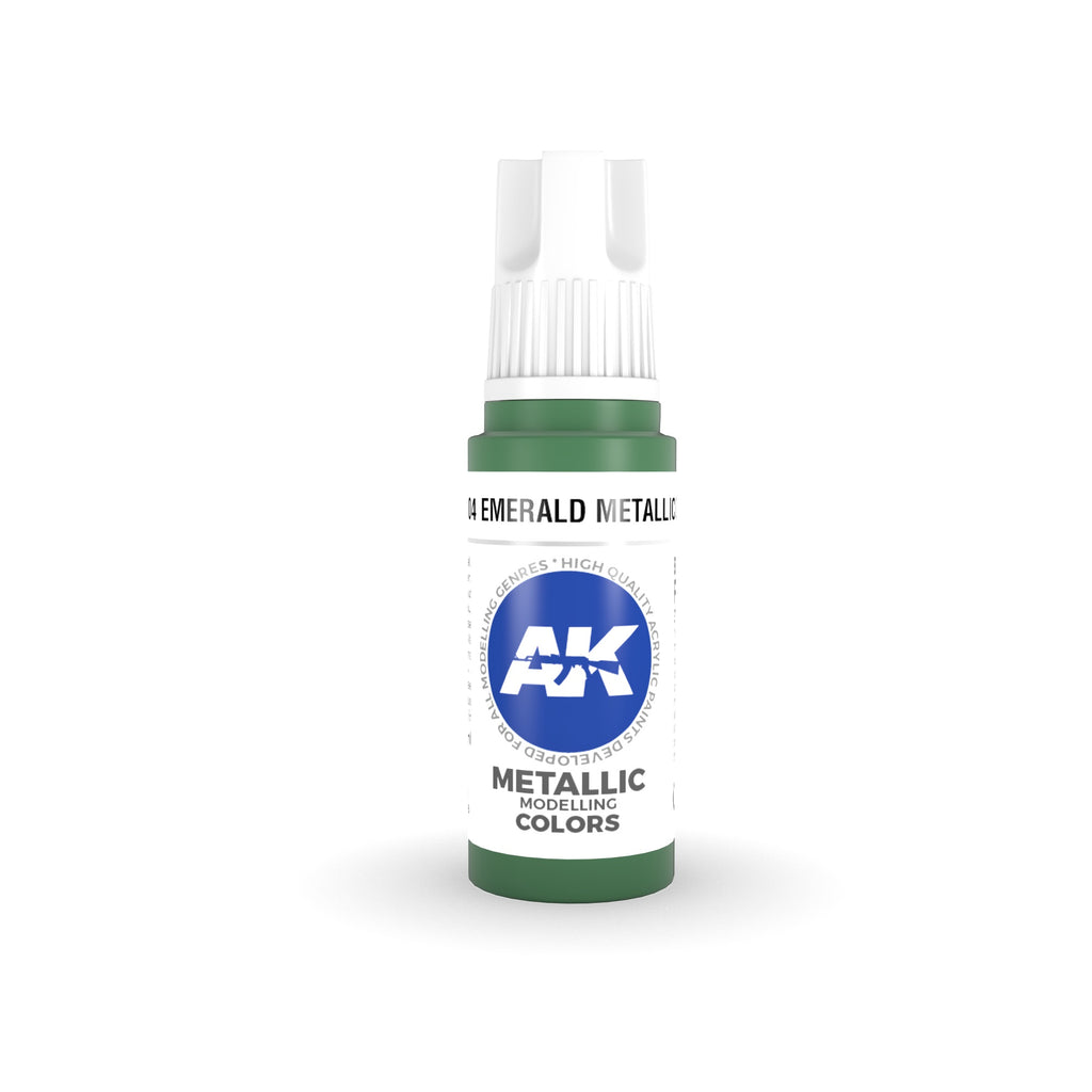 AK Interactve 3Gen Acrylics - Emerald Metallic Green 17ml