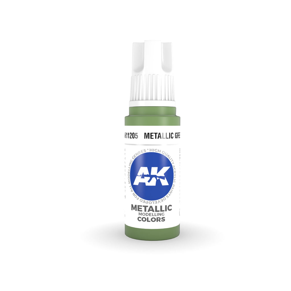 AK Interactve 3Gen Acrylics - Metallic Green 17ml