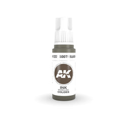 AK Interactve 3Gen Acrylics - Sooty Black INK 17ml