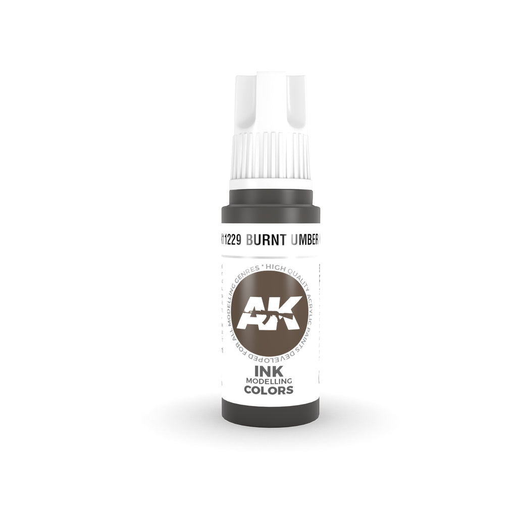AK Interactve 3Gen Acrylics - Burnt Umber INK 17 ml