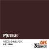AK Interactive 3Gen Figures Acrylics - Reddish Black  17ml