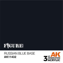 AK Interactive 3Gen Figures Acrylics - Russian Blue Base 17ml