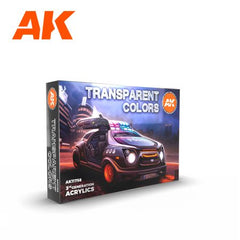 Ak Interactive 3Gen Sets - Transparent Colors