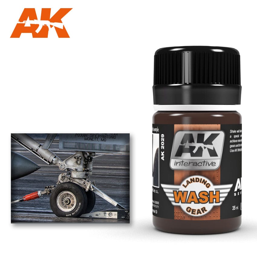 AK Interactive Weathering Products - Landing Gear Wash